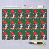 Cavalier King Charles Spaniel Kerstmis Tissuepapier (Craft)