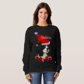 Cavalier King Charles Spaniel Kerstmis Trui (Voorkant volledig)
