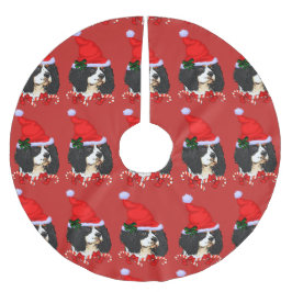 Cavalier King Charles Spaniel Kerstmis Vrolijk Kerstboom Rok