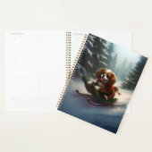 Cavalier King Charles Spaniel Kerstsneeuw Planner (Display)