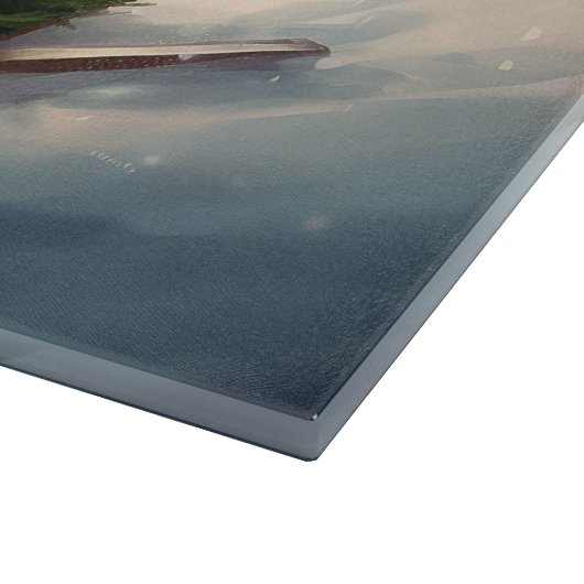 Cavalier King Charles Spaniel Kerstsneeuw Snijplank (Hoek)