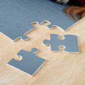 Cavalier King Charles Spaniel Kersttrein Legpuzzel (Zijkant)