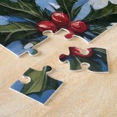 Cavalier King Charles Spaniel Kerstvuurtoren Legpuzzel (Zijkant)