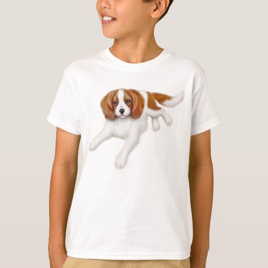 Cavalier King Charles Spaniel Kinder T-Shirt (Voorkant)