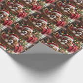 Cavalier King Charles Spaniel Knus Mandje Cadeaupapier (Hoek)
