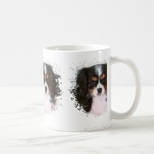 Cavalier King Charles Spaniel Koffiemok (Rechts)