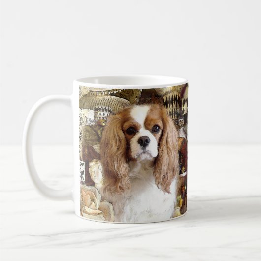 Cavalier King Charles Spaniel Koffiemok (Links)