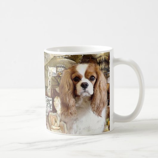 Cavalier King Charles Spaniel Koffiemok (Rechts)