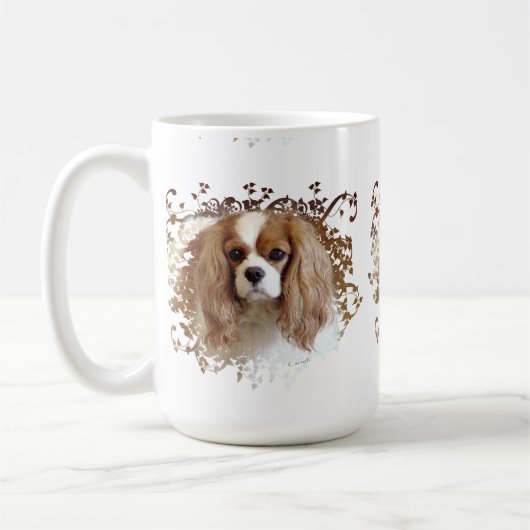 Cavalier King Charles Spaniel Koffiemok (Links)