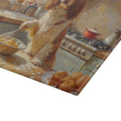 Cavalier King Charles Spaniel Kookt in Keuken Snijplank (Hoek)