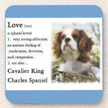 Cavalier King Charles Spaniel Kunst Liefde Is