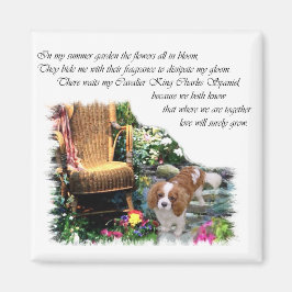 Cavalier King Charles Spaniel Kunst Magneet