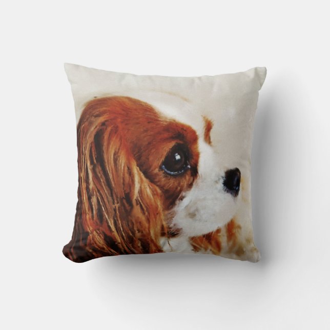 Cavalier King Charles Spaniel Kussen (Voorkant)