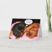 Cavalier King Charles Spaniel Laten we delen Kaart (Voorkant)