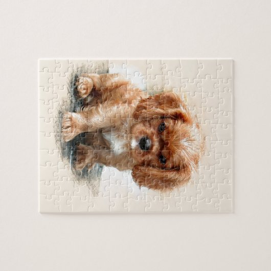 Cavalier King Charles Spaniel Legpuzzel (Horizontaal)