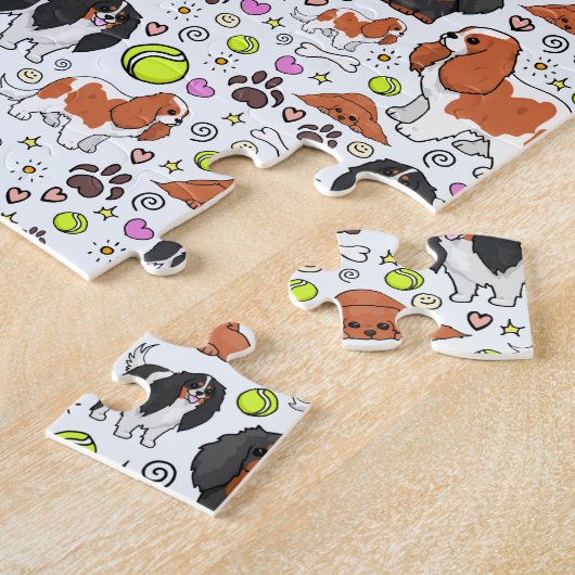 Cavalier King Charles Spaniel Legpuzzel (Zijkant)