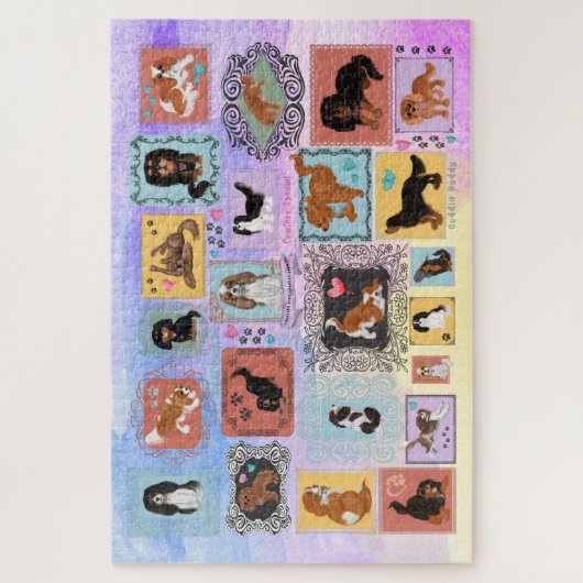 Cavalier King Charles Spaniel Legpuzzel (Verticaal)