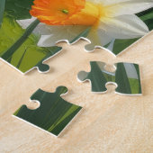 Cavalier King Charles Spaniel Lente Bloemen Legpuzzel (Zijkant)