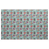 Cavalier King Charles Spaniel lerschool Stof (Fat Quarter)