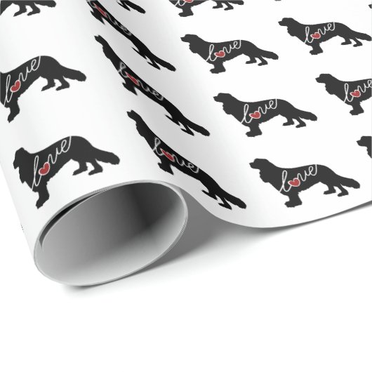Cavalier King Charles Spaniel Love Cadeaupapier (Rol Hoek)