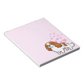 Cavalier King Charles Spaniel Love Notitieblok (Schuin)