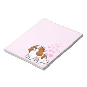 Cavalier King Charles Spaniel Love Notitieblok (Linkerzijde)