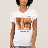 Cavalier King Charles Spaniel Love T-shirt (Voorkant)