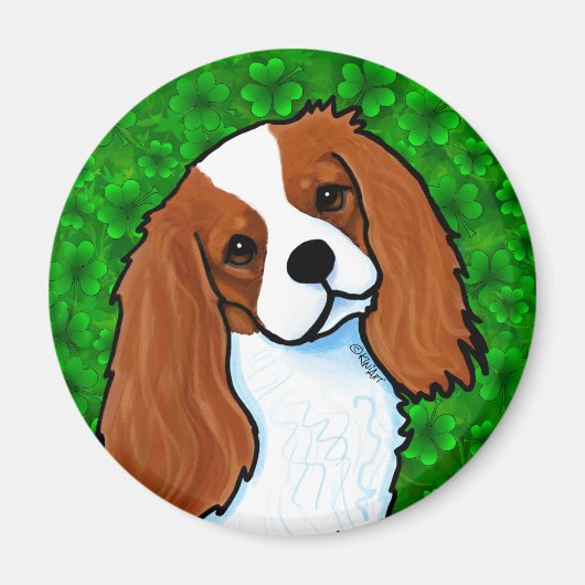 Cavalier King Charles Spaniel-magneet Magneet (Voorkant)