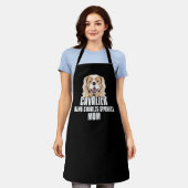 Cavalier King Charles Spaniel Mam, Dog Mam Schort (Gedragen)