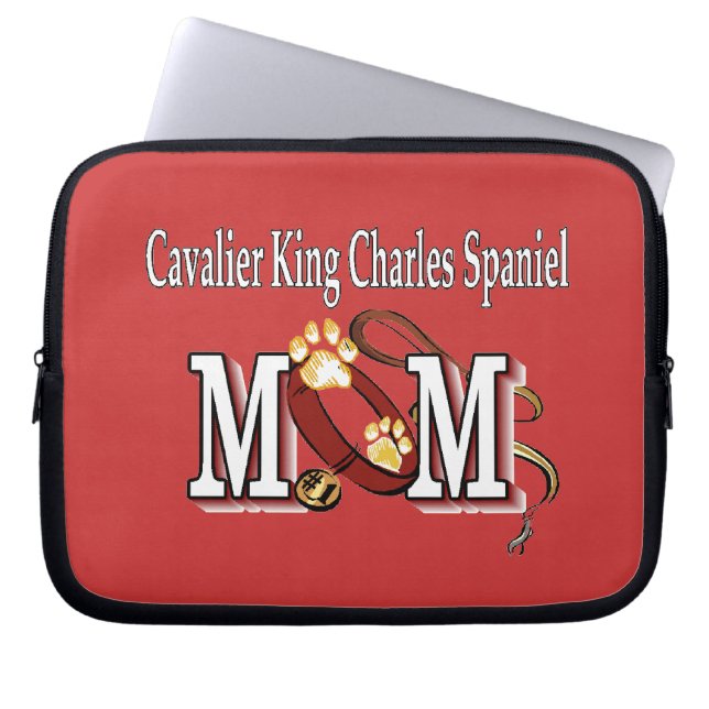 Cavalier King Charles Spaniel mam Gifts Laptop Sleeve (Voorkant)