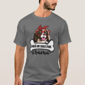Cavalier King Charles Spaniel Mama Moederdag Gif T-shirt (Voorkant)