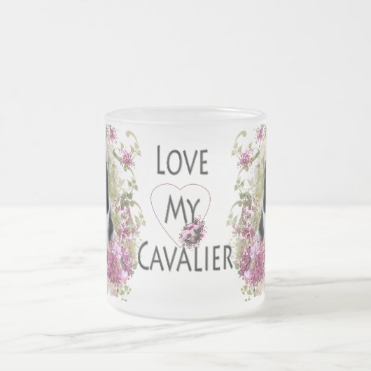 Cavalier King Charles Spaniel Matglas Koffiemok (Center)