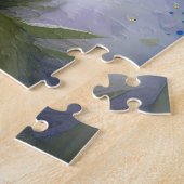 Cavalier King Charles Spaniel met paaseieren Legpuzzel (Zijkant)