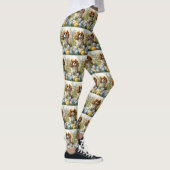 Cavalier King Charles Spaniel met Pasen Eieren Leggings (Rechts)