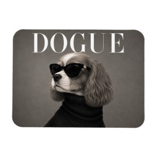 Cavalier King Charles Spaniel Mode Hond Portret Magneet
