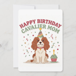 Cavalier King Charles Spaniel Moeder Kaart