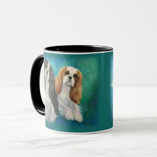 Cavalier King Charles Spaniel Mok (Voorkant links)