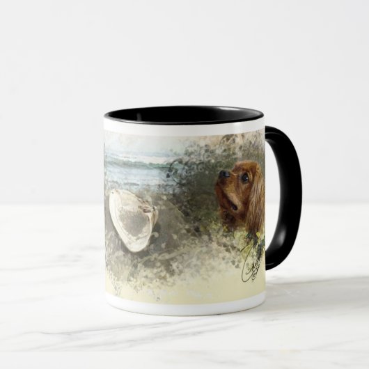 Cavalier King Charles Spaniel Mok (Voorkant rechts)