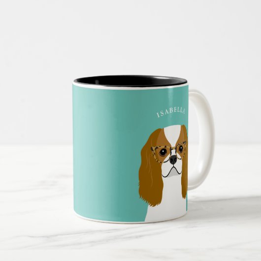 Cavalier King Charles Spaniel Mokken (Voorkant rechts)