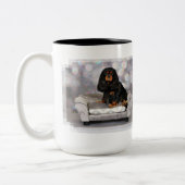 Cavalier King Charles Spaniel - Mokken (Links)