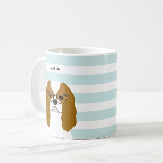Cavalier King Charles Spaniel Mokken (Voorkant links)