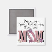 Cavalier King Charles Spaniel MOM Magneet (Voorkant / Achterkant)