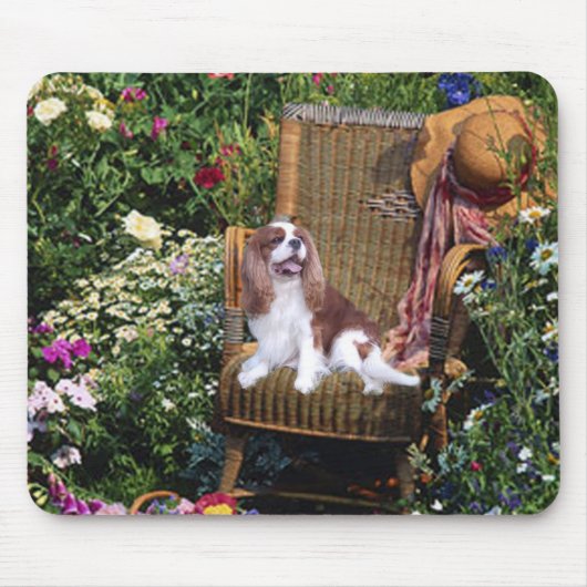 Cavalier King Charles Spaniel Mousepad Muismat (Voorkant)