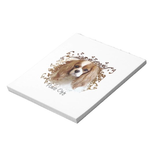 Cavalier King Charles Spaniel Notitieblok (Linkerzijde)