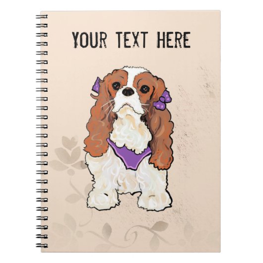 Cavalier King Charles Spaniel Notitieboek (Voorkant)