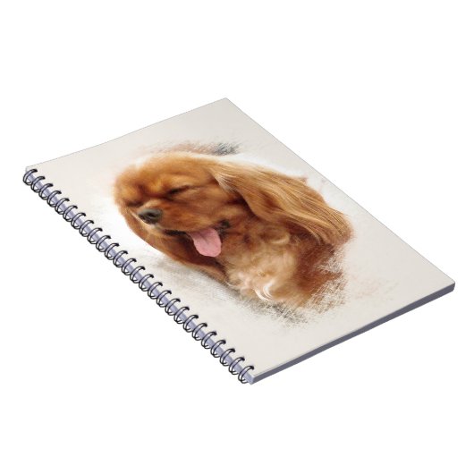 Cavalier King Charles Spaniel Notitieboek (Rechterzijde)
