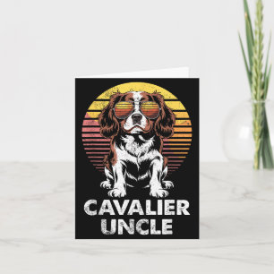 Cavalier King Charles Spaniel Oom Vintage Hondenbe Kaart