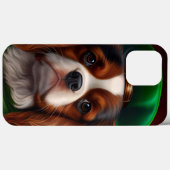 Cavalier King Charles Spaniel op St. Patrick's Day Case-Mate iPhone Case (Achterkant (horizontaal))