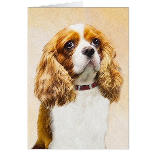 Cavalier King Charles Spaniel Original Painting (Voorkant)