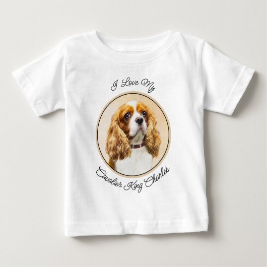Cavalier King Charles Spaniel Original Painting (Voorkant)